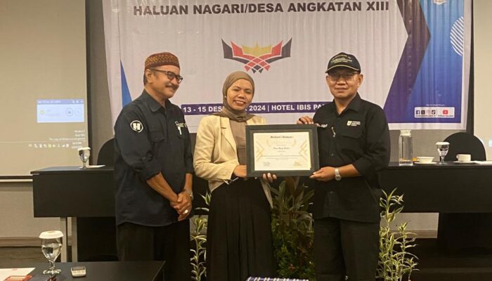 Tiga Nagari di Sumatera Barat Sabet Penghargaan Jurnalistik Haluan Nagari