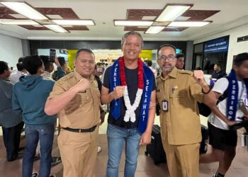 Pemprov Sumbar Sambut Kepulangan Tim Persikopa