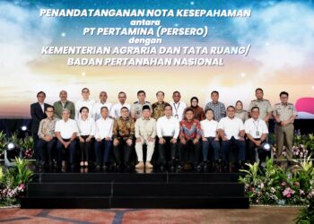 Penguatan Asta Cita Melalui MoU dengan Pertamina, Menteri Nusron: Wajib Support, Jangan Menghambat