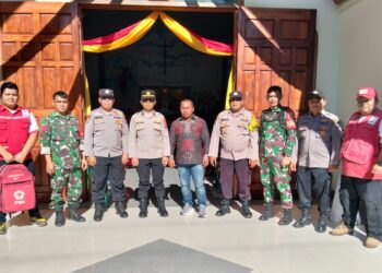 Perayaan Natal di Pasbar Dapat Pengamanan dari Polres