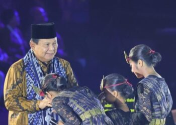 Bersama Presiden Prabowo, Menteri Nusron dan Wamen Ossy Hadiri Perayaan Natal Nasional 2024