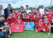 SSB Imam Bonjol Samurai Raih Gelar Juara 3 Liga Anak Indonesia KU-10 Tahun 2024