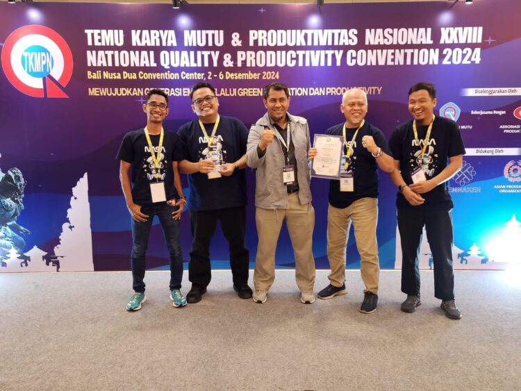 Tim inovasi PT Semen Padang kembali menorehkan prestasi di ajang Temu Karya Mutu dan Produktivitas Nasional (TKMPN) XXVIII. IST