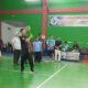 Nagari Katapiang menggelar turnamen bulu tangkis Piala Wali Nagari Cup III 2024 di Hall PB.SU Korong Talao Mundam, Senin (16/12/2024)