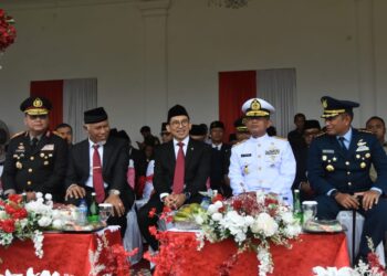Peringatan HBN, Menteri Kebudayaan RI Fadli Zon hadir bersama Gubernur Sumbar Mahyeldi dan Forkopimda Sumbar.