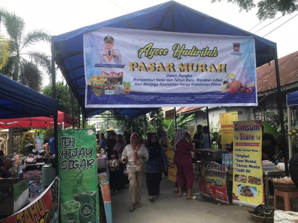 Pasar Murah Padang Pasir. (Dok. Diskominfo)