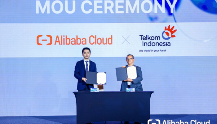 Telkom dan Alibaba Cloud Jalin Kerja Sama Perkuat Ekosistem Digital