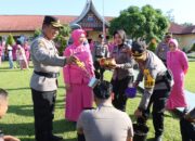 Hari Terakhir Tahun 2024, Puluhan Personel Pasbar Naik Pangkat