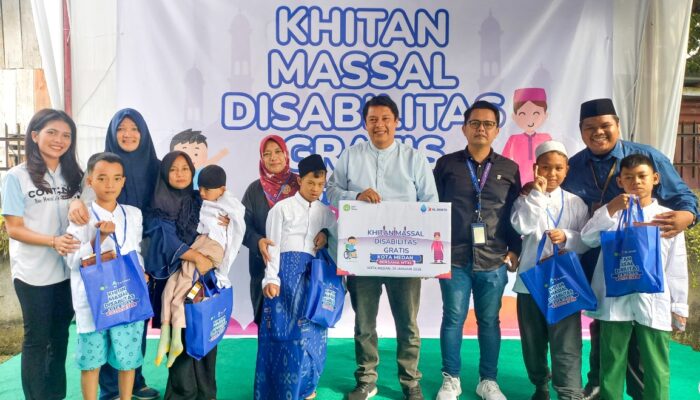 Bentuk Kepedulian Karyawan XL Axiata, Puluhan Anak Penyandang Disabilitas Dikhitan