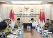 Ajak Menteri Transmigrasi Sukseskan Kebijakan Satu Peta, Menteri Nusron Ingin Tuntaskan Masalah Batas Tanah