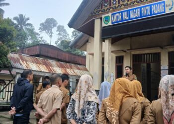Wali Nagari Sosialisasi Permendes pada Perangkat Nagari Pintu Padang