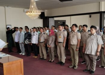 Kantah Padang Pariaman Lantik Panitia Ajudikasi dan Satuan Tugas, 17 Ribu Bidang Tanah Jadi Target PTSL 2025