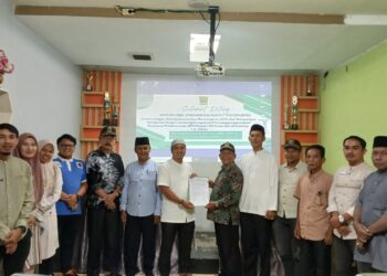 Bamus Nagari III Koto Aur Malintang Terima LKPJ Pj Wali Nagari Mitra Susanto dengan Saran