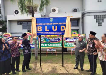 Diresmikan Gubernur dan Dihadiri Ketua DPRD Sumbar, BKOM Pelkes Resmi Jadi BLUD