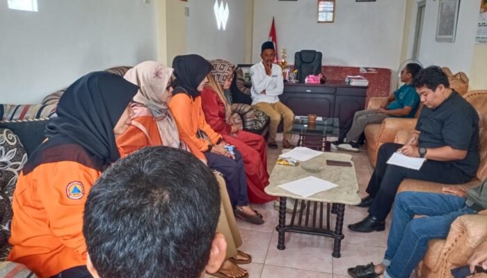 Kesiapan Hadapi Bencana, Satgas PB Nagari Batipuah Ateh Laksanakan Rakor