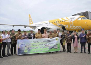 Scoot Airlines Resmi Buka Rute Penerbangan Padang-Singapura