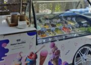 Cuma Rp12.000, Berbagai Varian Gelato Tersedia di Lobby Lounge Hotel Santika Premiere Padang