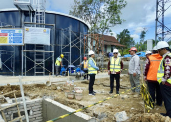 Pemko Padang Panjang mempercepat proses perbaikan sumber air bersih yang mengalami kerusakan akibat bencana banjir bandang