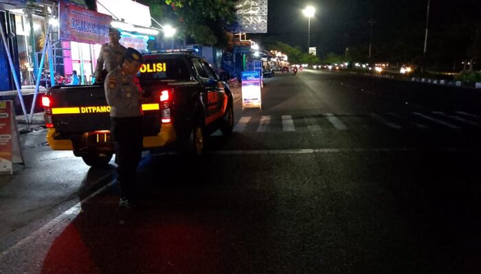 Zero Tawuran dan Balap Liar, Ditpamobvit Polda Sumbar Gelar Patroli Kota