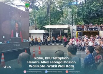 Rabu, KPU Tetapkan Hendri-Allex sebagai Paslon Wali Kota-Wakil Wali Kota Terpilih