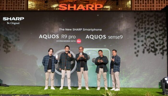Sharp Resmi Luncurkan Smartphone AQUOS R9 pro dan AQUOS sense9 ke Pasar Indonesia