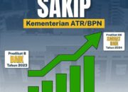 Nilai SAKIP Kementerian ATR/BPN Tahun 2024 Naik ke Predikat Sangat Baik