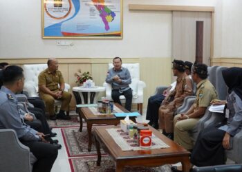 Wali Nagari Lareh Nan Panjang Selatan Hadiri Temu Ramah Bersama Kakanwil Hukum dan HAM Sumbar