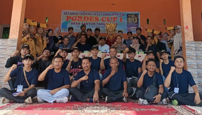 Desa Santur Kota Sawahlunto Gelar Pordes Cup, Irwan Junaidi: Desa Pertama Laksanakan Kegiatan ini