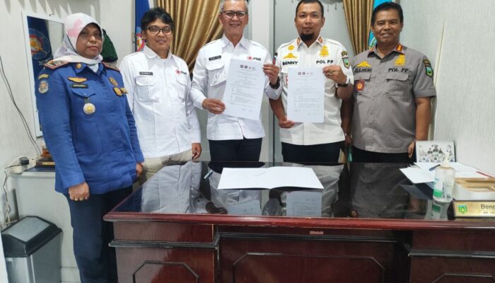 Satpol PP Damkar Jalin Kerjasama dengan PMI Lewat Inovasi ‘Arrahman’