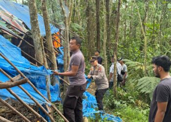 Polres Solok Selatan Tertibkan Lokasi Tambang Emas Ilegal