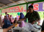 Program Jum’at Berkah Kodim 0308/Pariaman Kembali Membagikan Makanan Bergizi kepada Masyarakat di Sungai Limau