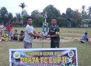 Tim PSAD Solok Juarai Turnamen Porta Cup II