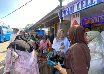 Momentum Pelayanan KB, Sasar Pasar Tradisional Dadok Tunggul Hitam Padang