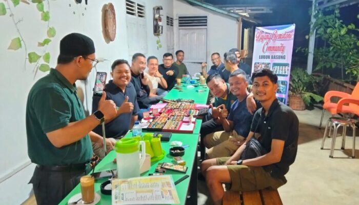 Komunitas Gemstone Lubuk Basung Optimis Batu Akik Kembali Booming
