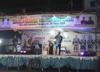 Benny Dwifa Apresiasi Festival dan Bazar UMKM Semarakkan HUT ke-76 Kabupaten Sijunjung