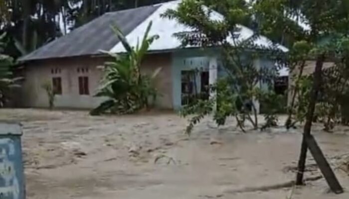 Puluhan Unit Rumah di Nagari Lansek Kodok Terendam Banjir