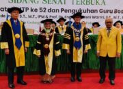 Dua Guru Besar ITP Dikukuhkan saat Dies Natalis ke-52