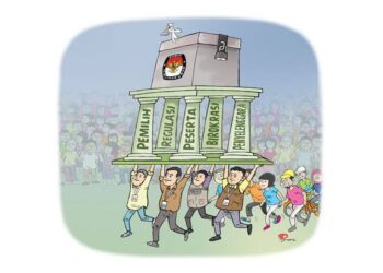 Ilustrasi Peran Pers dalam Pemilu. Dok: SindoNews