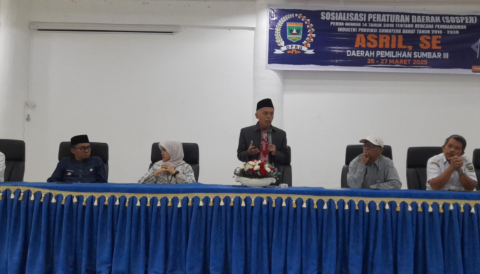 Sosialisasikan Perda No 14 Tahun 2018, Anggota DPRD Sumbar Minta Warga Hidup Mandiri 