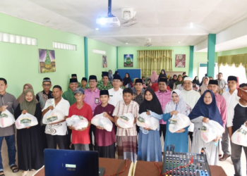 Meriahkan Festival Ramadan, Kemenag Pariaman Bagikan  387 Paket Sembako