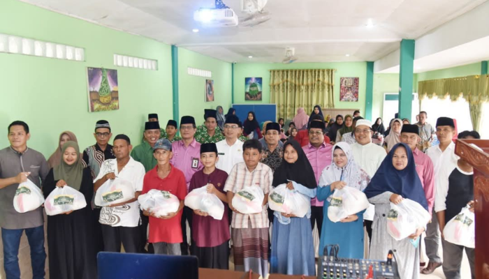 Meriahkan Festival Ramadan, Kemenag Pariaman Bagikan  387 Paket Sembako