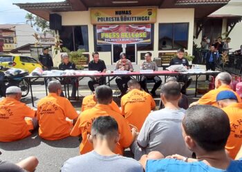 Polresta Bukittinggi Catatkan Peningkatan Kasus Cabul di Wilayahnya