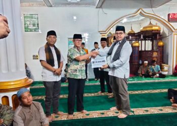 TSR XI Sijunjung Kunjungi Masjid Istiqamah Koto Tuo