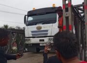 Jembatan Darurat Bailey Penghubung Jalinsum yang Putus di Dharmasraya Kini Sudah Bisa Dilewati