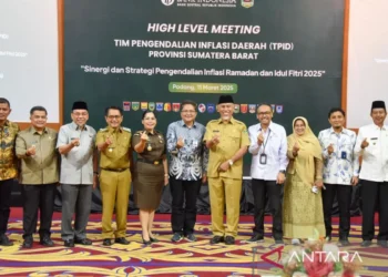 Jaga Inflasi, Gubernur Sumbar Ajak Bupati/Wako Sinergi Jaga Stabilitas Harga