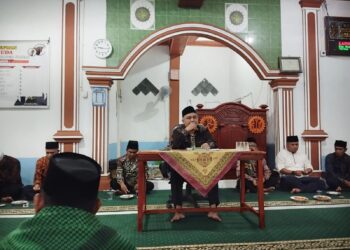 Dipimpin Kankemenag Solsel Fitriyoni, TSR Kunjungi Masjid Nurul Huda Nagari Padang Gantiang
