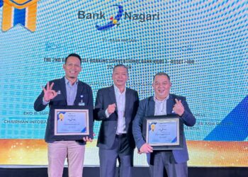 Infobak-Isentia Digital Brand Awards 2025, Bank Nagari Borong 2 Penghargaan Sekaligus