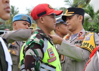 Operasi Ketupat Singgalang 2025, Polres Sijunjung Dirikan Dua Pos Pelayanan