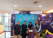 PNM Cabang Padang Dukung Kelancaran Pemudik Melalui Posko Mudik Bersama BUMN di BIM