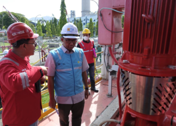 PLN IP UBP Ombilin Sidak Peralatan K3 dan Instalasi Pembangkit Guna Pastikan Pasokan Listrik Aman